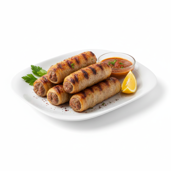 طرب ضاني طازج مشوي على الفحم بنكهة غنية وقوام يذوب في الفم، يقدمه قوطه للمشويات لمحبي الطعم الأصيل والمشويات الفاخرة.