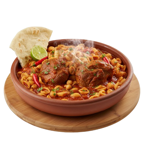 مبكبكة لحم ضانى