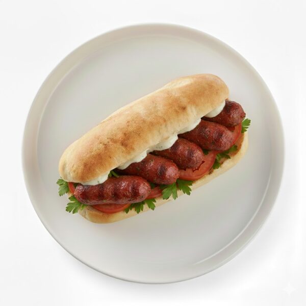 مطعم ابو صالح -سندوتش سجق مشوى