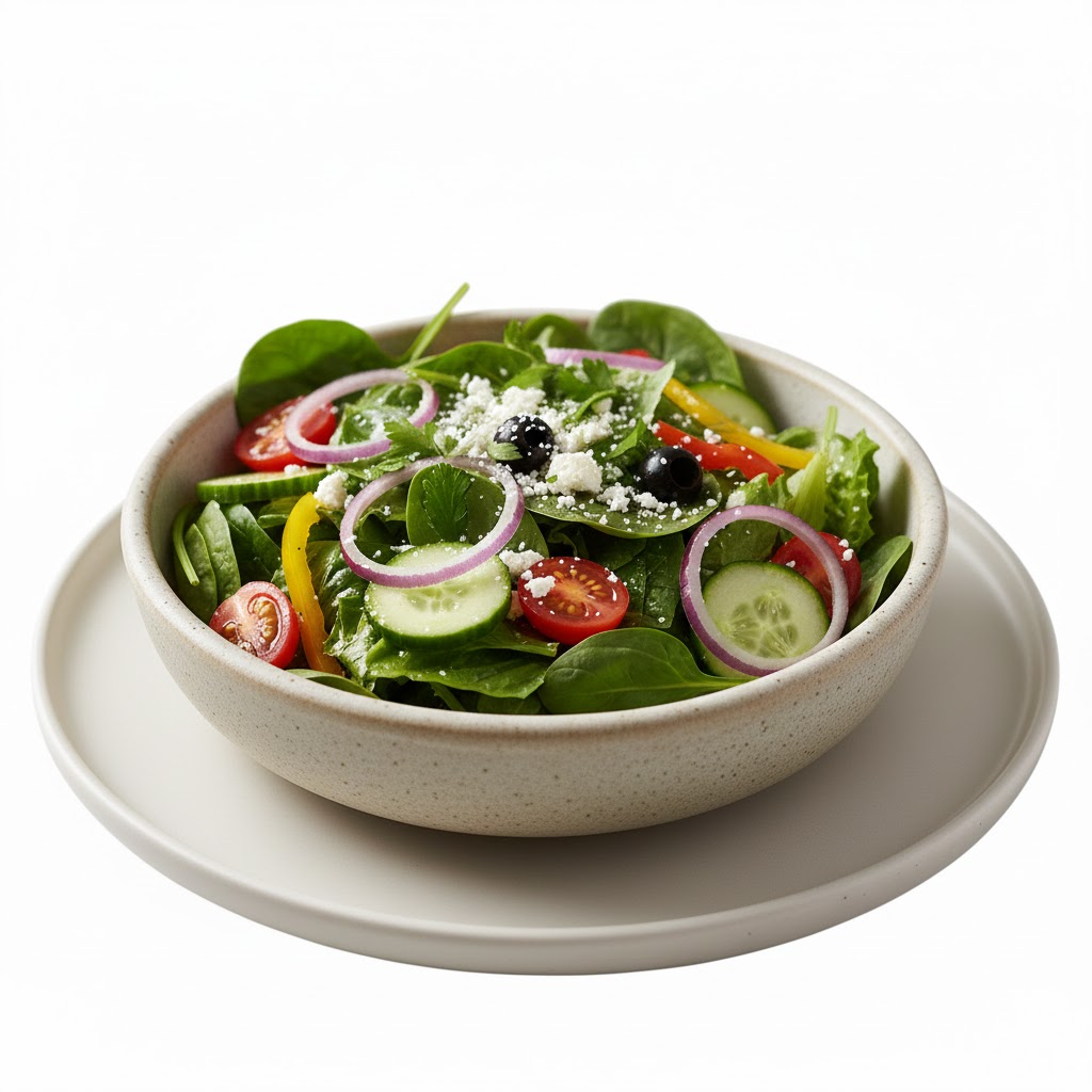 مطعم ابو صالح - سلطة خضراء