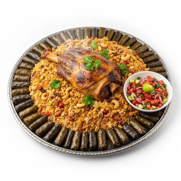 مطعم ابو صالح - صينية الكتف الذهبى