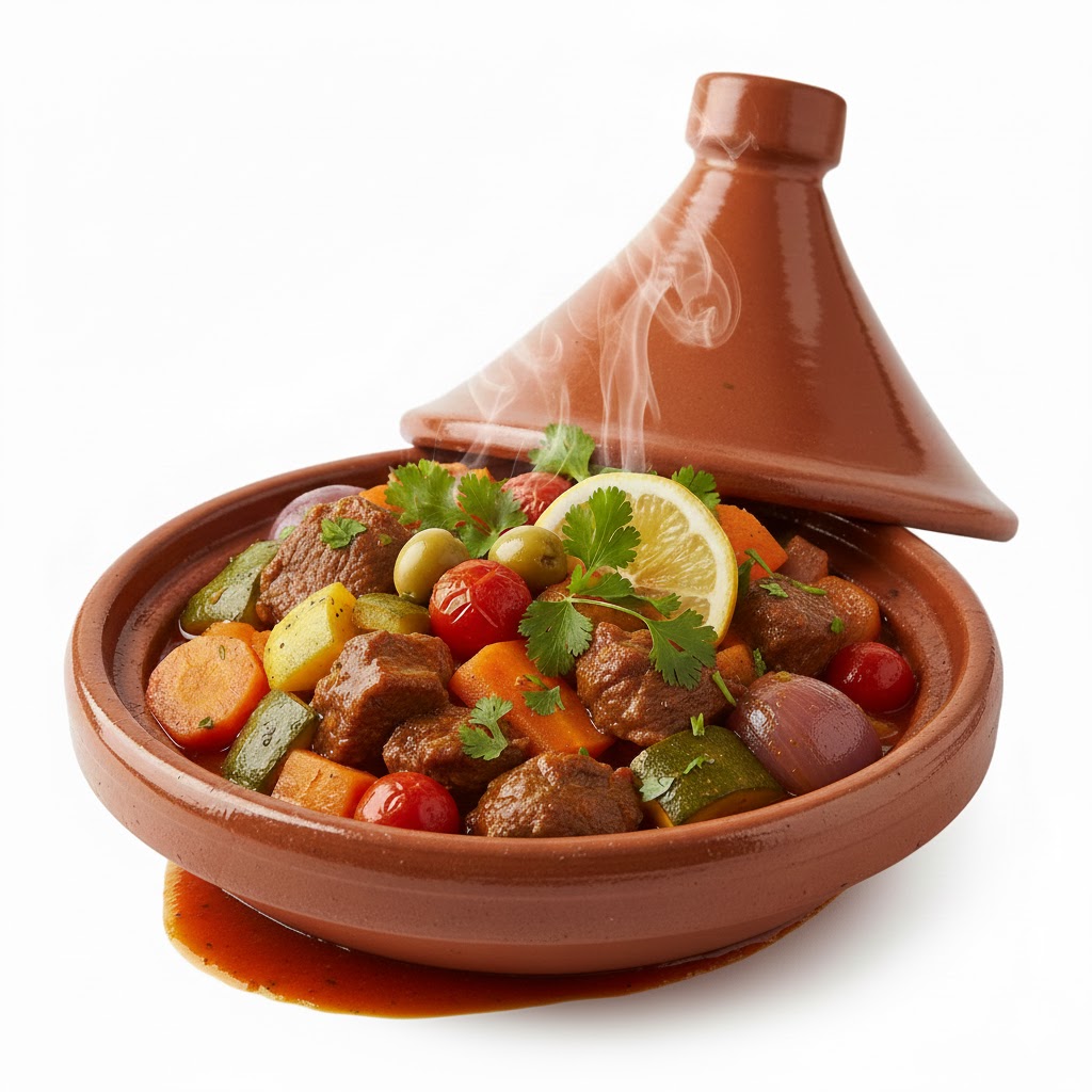 مطعم ابو صالح -طاجن الخضار باللحمة