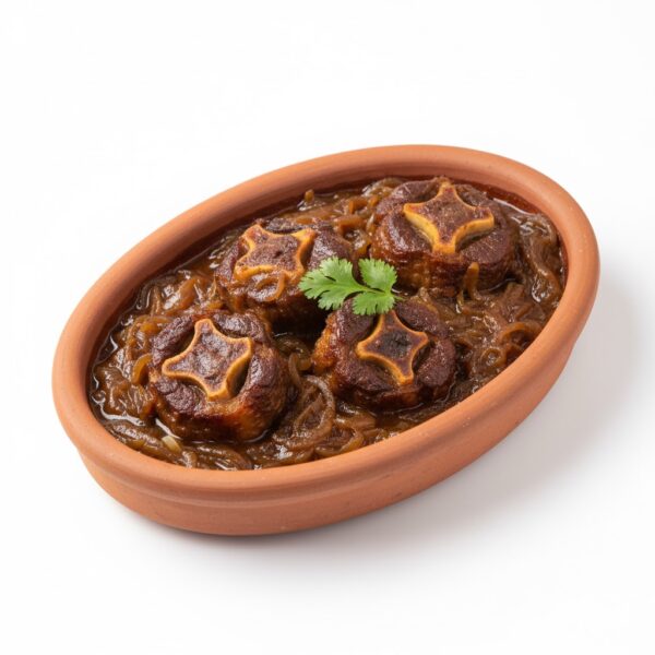 مطعم الحجرى - طاجن عكاوى بالبصل