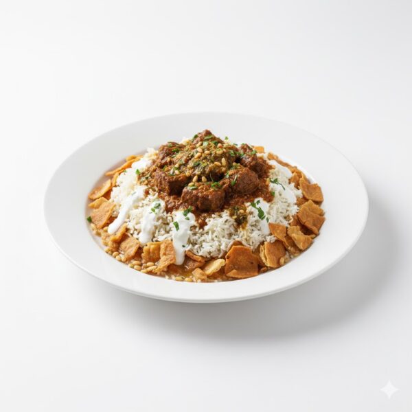 مطعم ابو صالح - فتة بالطشة