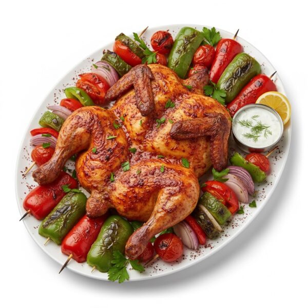 مطعم الحجرى - فرخة شيش تركى