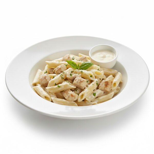 مطعم الحجرى - مكرونة وايت صوص فراخ