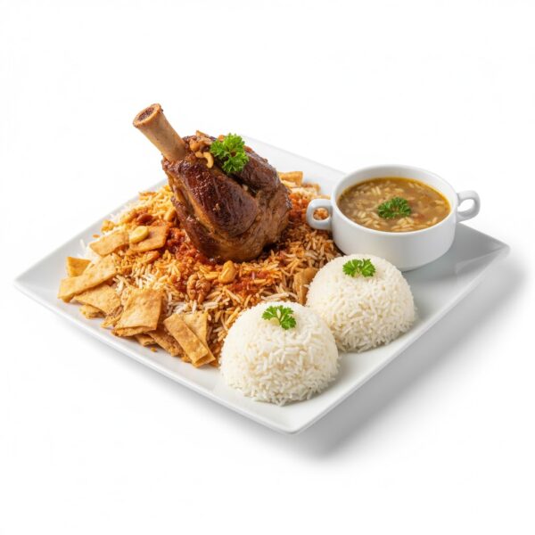 مطعم ابو صالح -موزة ضانى بالفتة