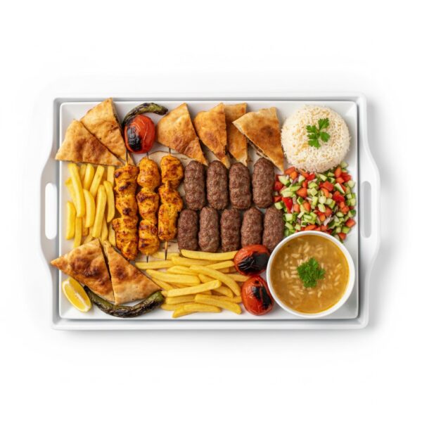 مطعم ابو صالح -وجبة الحاتى