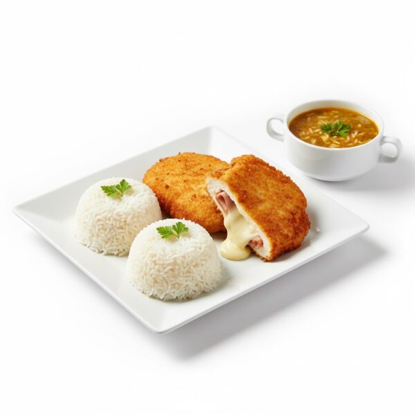 مطعم ابو صالح - وجبة كوردن بلو