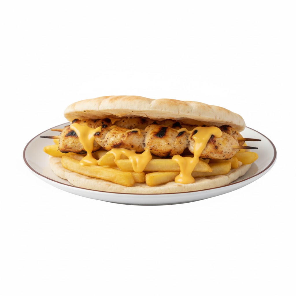 سندوتش بطاطس شيش جريل