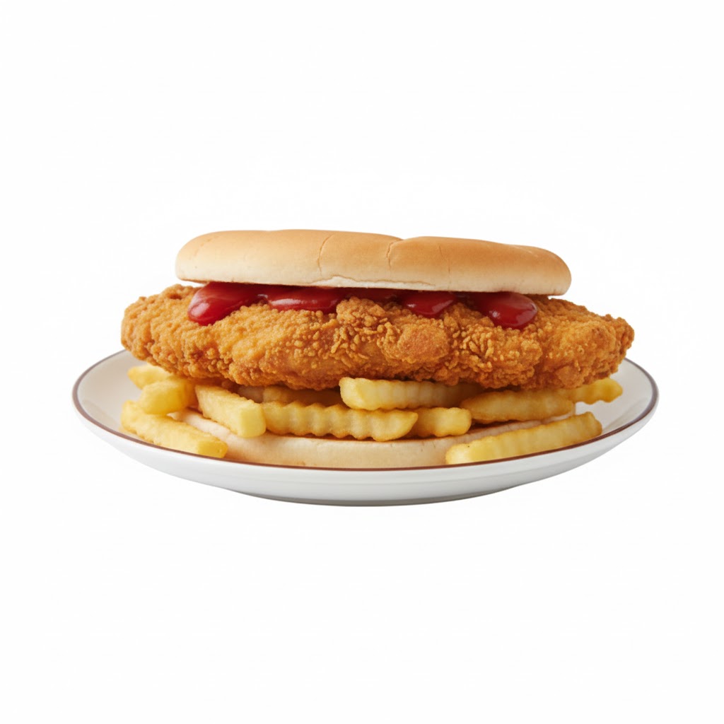 سندوتش بطاطس برجر فراخ