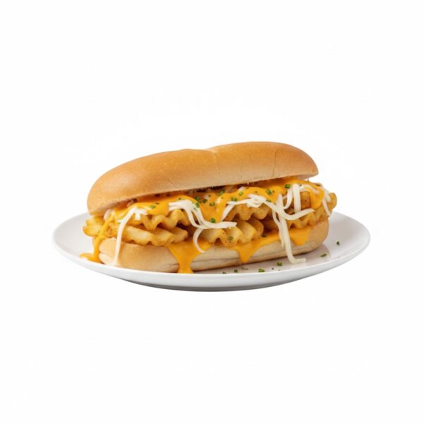 سندوتش بطاطس موتزاريلا شيدر