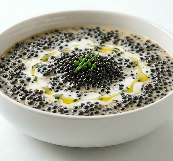 شوربة كافيار من مطعم كافيار