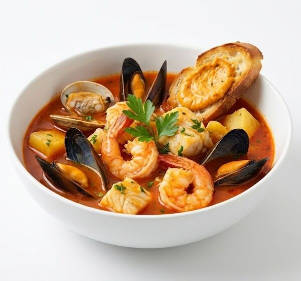 شوربة بكلويز من مطعم كافيار