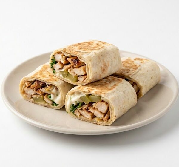 سندوتش شاورما صغير مطعم تفويله الحطاب