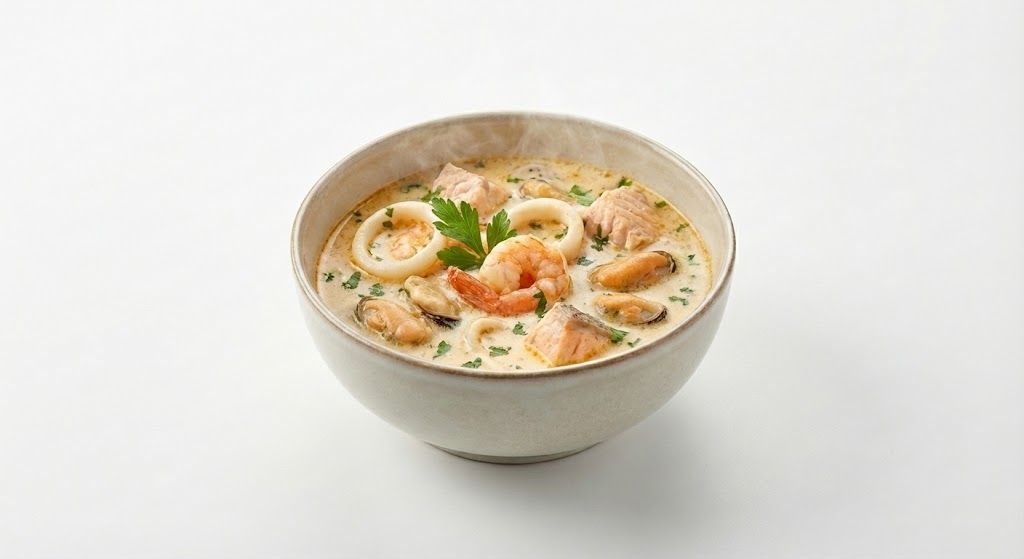 شوربة سي فوود مخليه