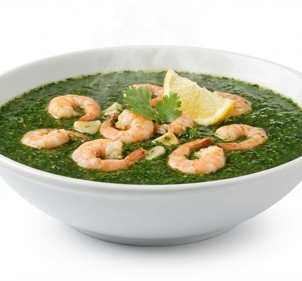 ملوخية بالجمبري