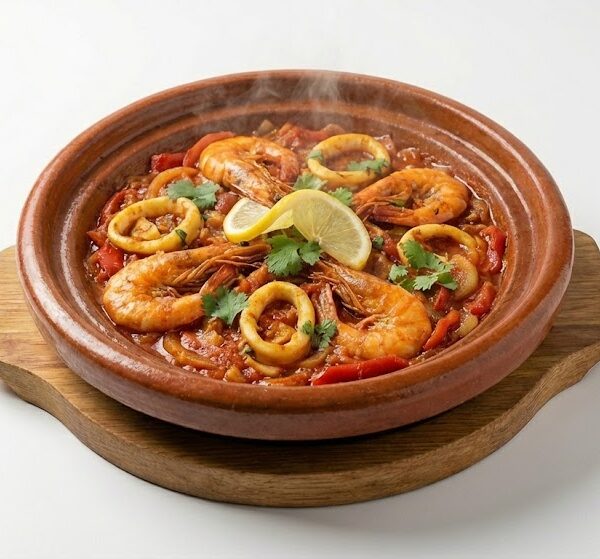 طاجن جمبري وسبيط