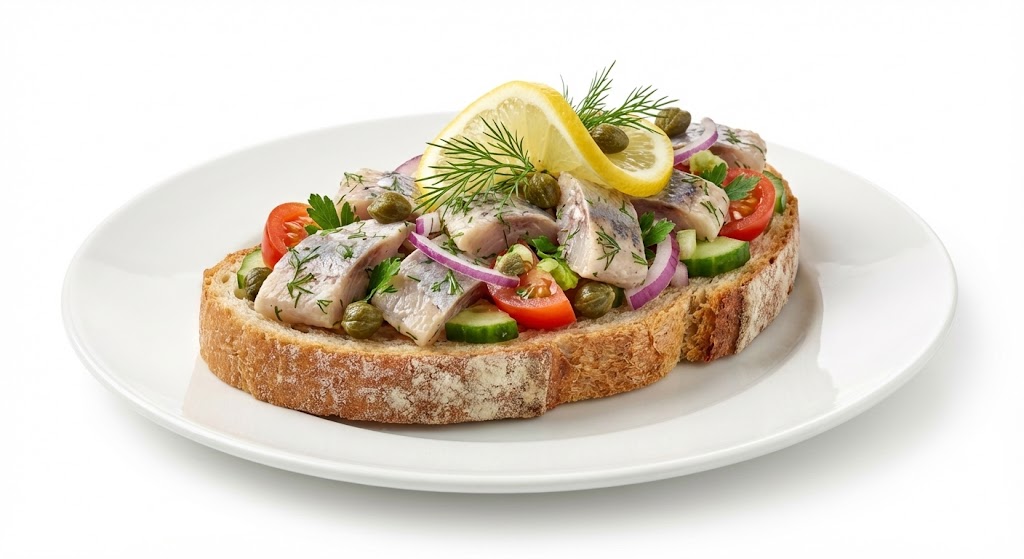 سندوتش سلطة رنجة