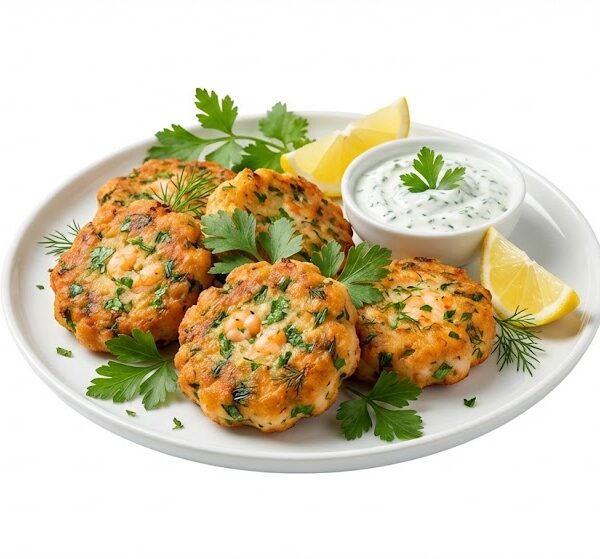 كفتة جمبري بالأعشاب