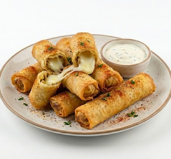 رول بطاطس موتزاريلا