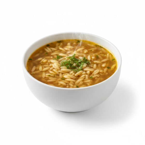 شوربة لسان عصفور من مطعم قوطه للمشويات شوربة خفيفة وساخنة بطعم بلدي أصيل، محضّرة من لسان عصفور طازج ومرق غني بتتبيلة قوطه الخاصة، مثالية كبداية شهية للوجبة أو طبق جانبي مغذي.