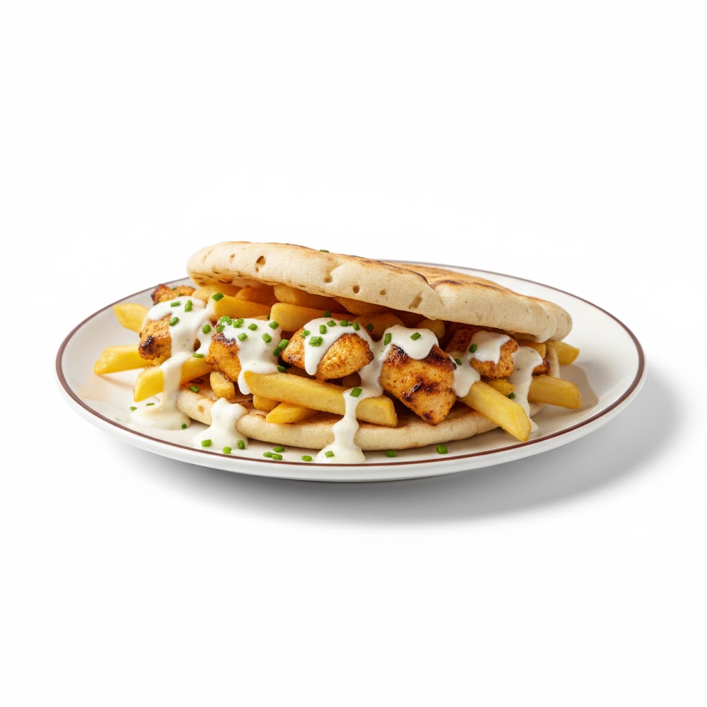 سندوتش بطاطس شيش رانش