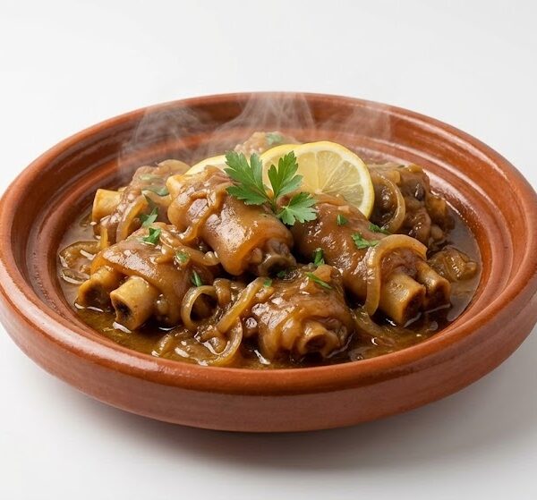 طاجن كوارع بالبصل من الكيلاني للمشويات