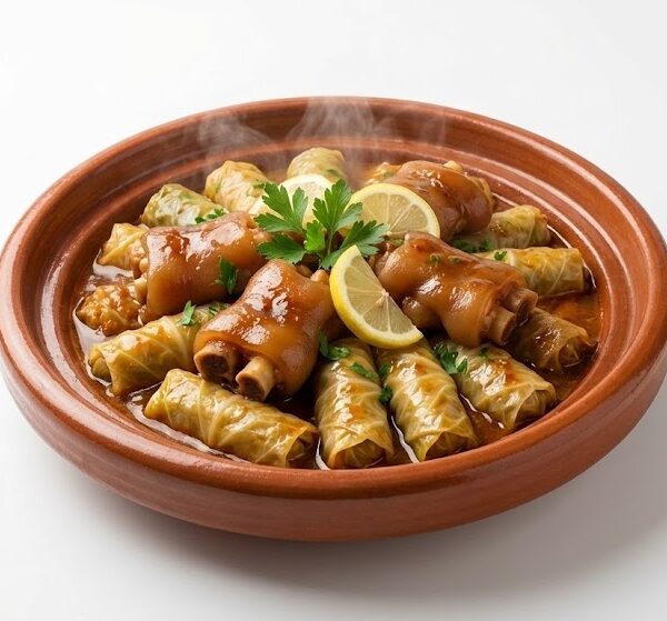 طاجن كوارع بالكرنب من الكيلاني للمشويات