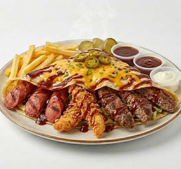 كريب مكس لحوم