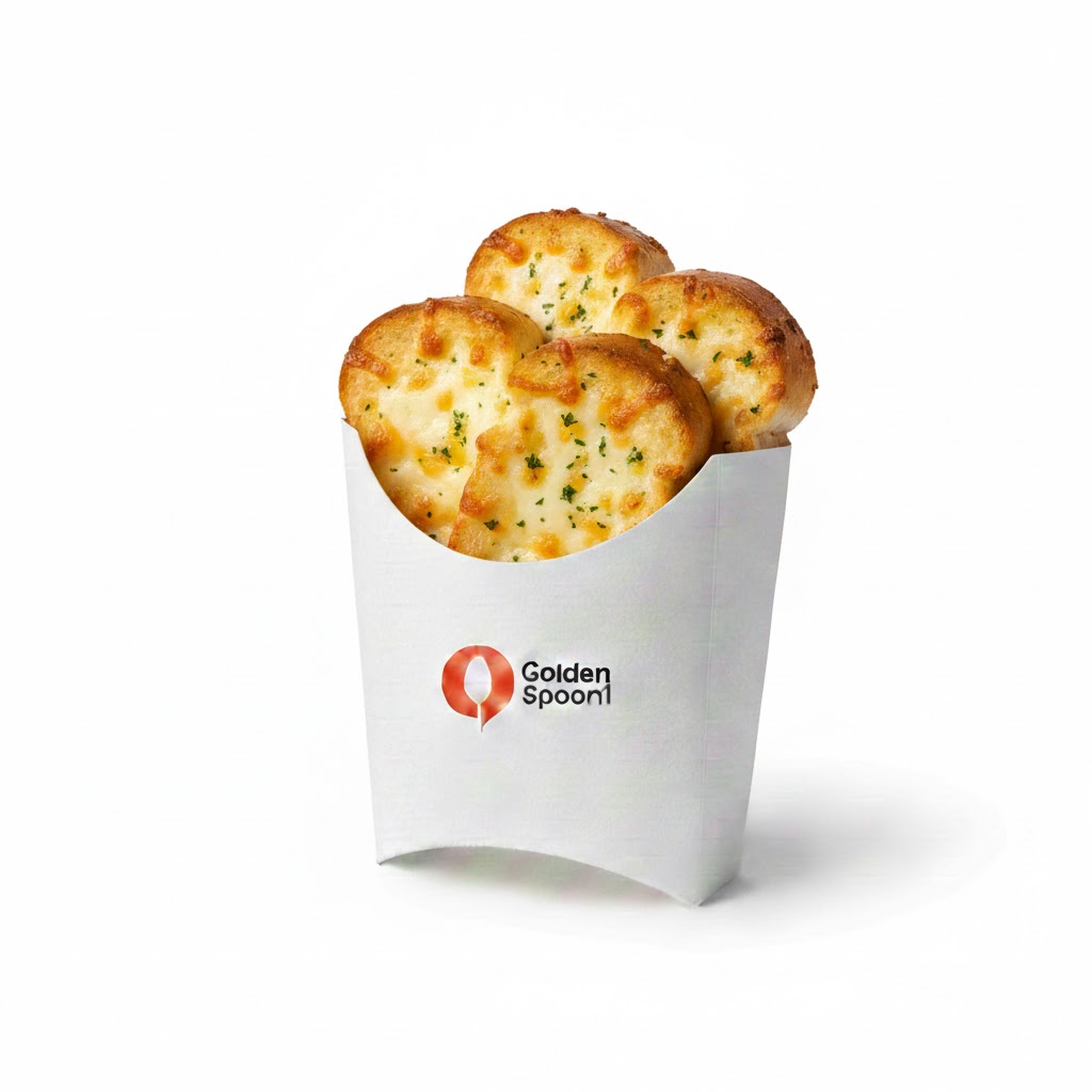 مطعم جولدن سبون - خبز بالثوم والجبنة