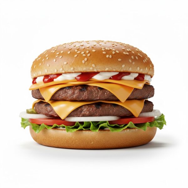 مطعم جولدن سبون - دبل تشيـز برجر