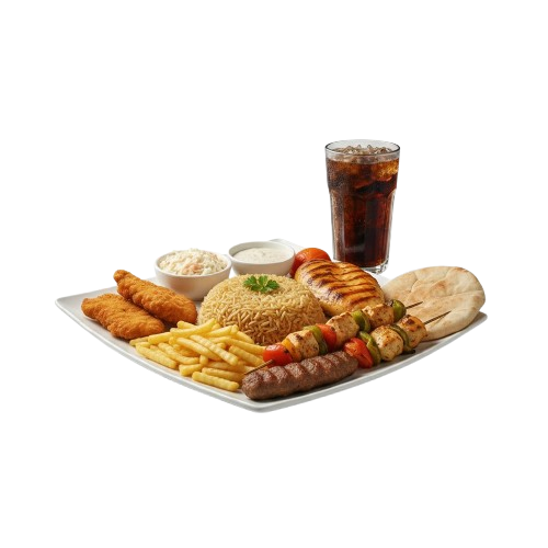 مطعم جولدن سبون - سوبر ميكس جريل