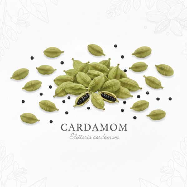 Hand-packed cardamom, 50 grams / هيل - حبهان معبأ يدويا ٥٠ جرام