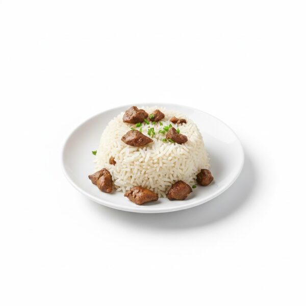 مطعم بيت المقدس - ارز ابيض بالكبدة