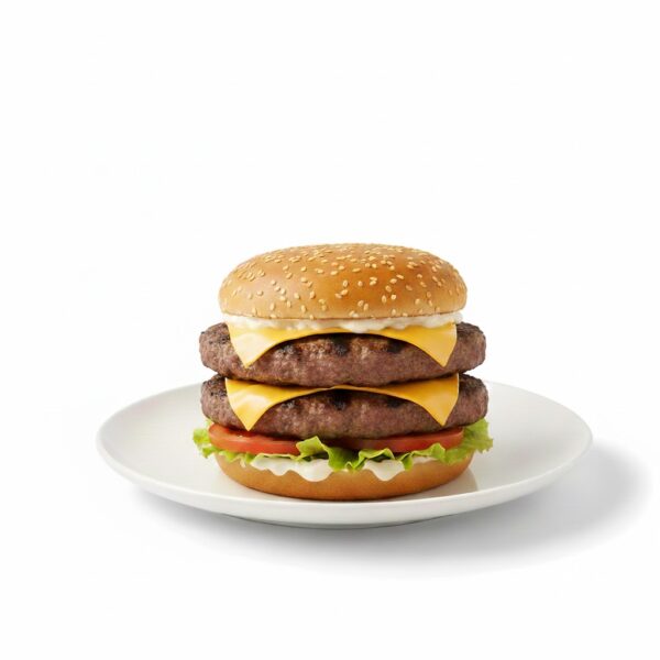 مطعم تاج محل - دبل تشيز برجر