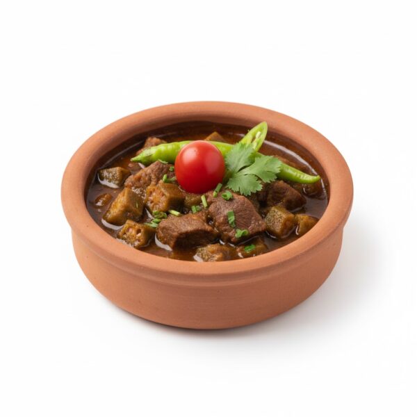 مطعم بزوم - دقية بامية باللحم