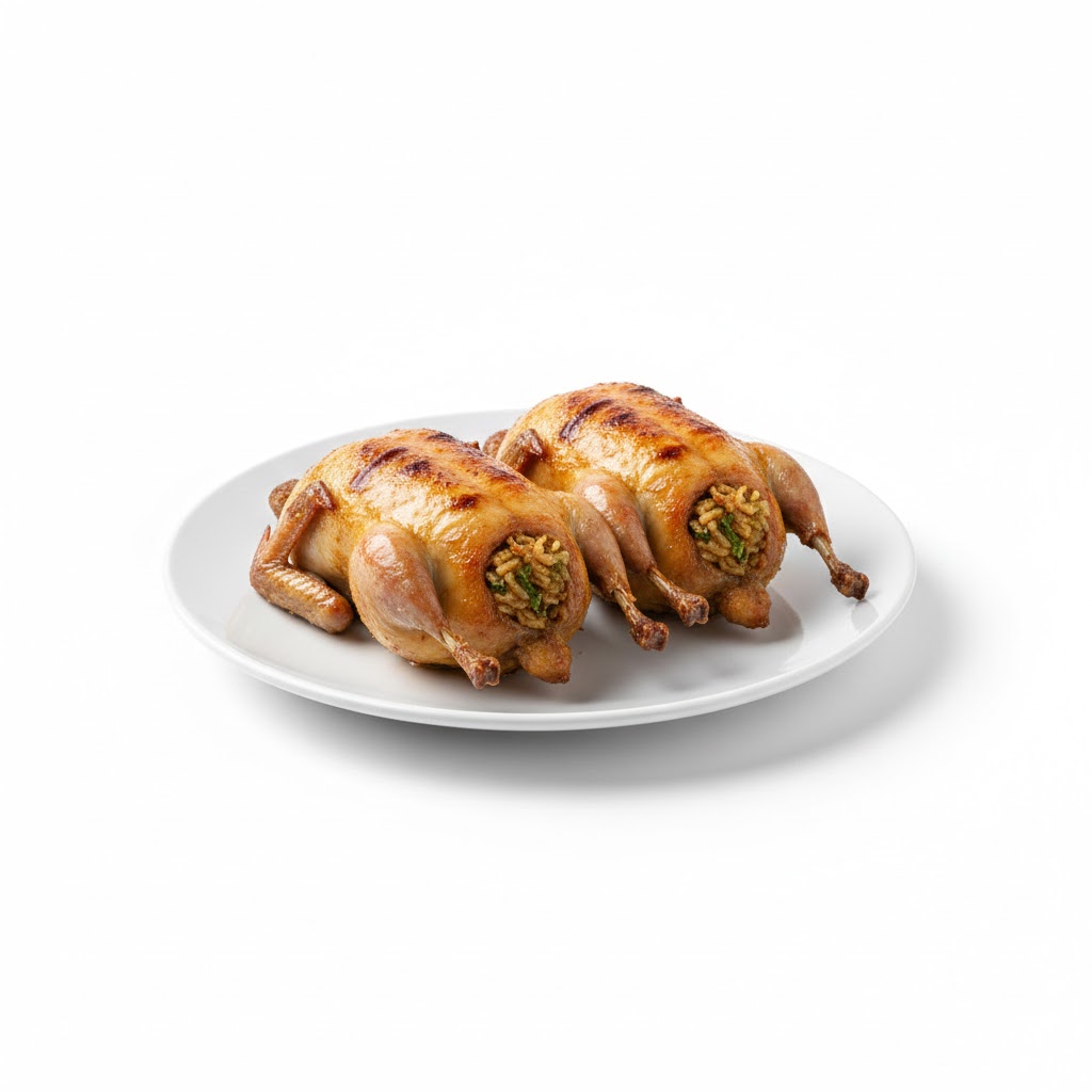 مطعم بزوم - سمان محشى بالجوز