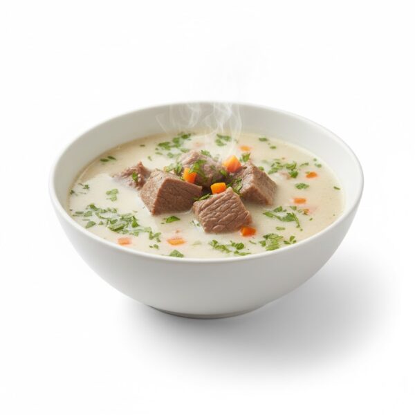 مطعم بزوم - شوربـة بقطع اللحم