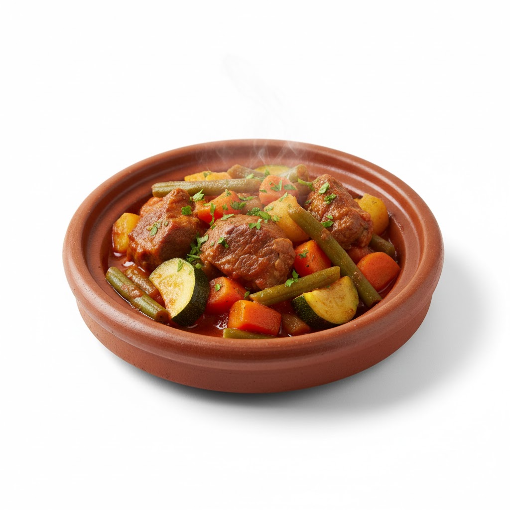 مطعم بيت المقدس - طاجن خضار مشكل باللحم