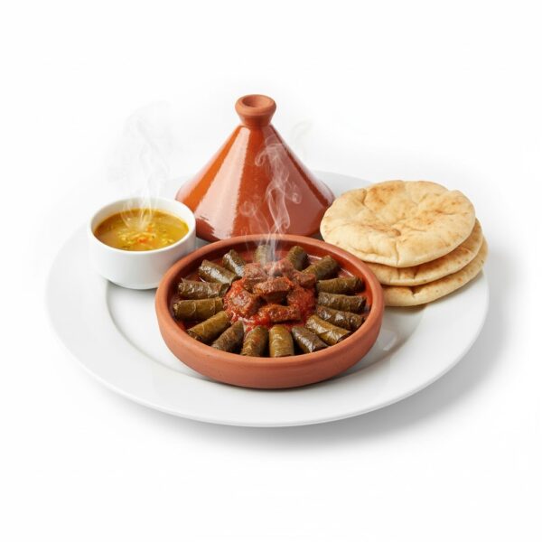 مطعم تاج محل - طاجن ورق عنب باللحمة