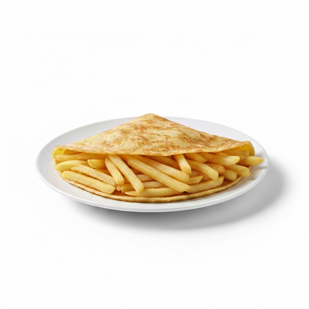 مطعم على كريب -كريب بطاطس ساادة