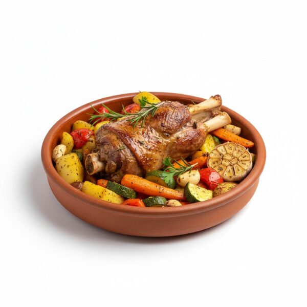 مطعم بزوم - موزة فرن بالخضروات