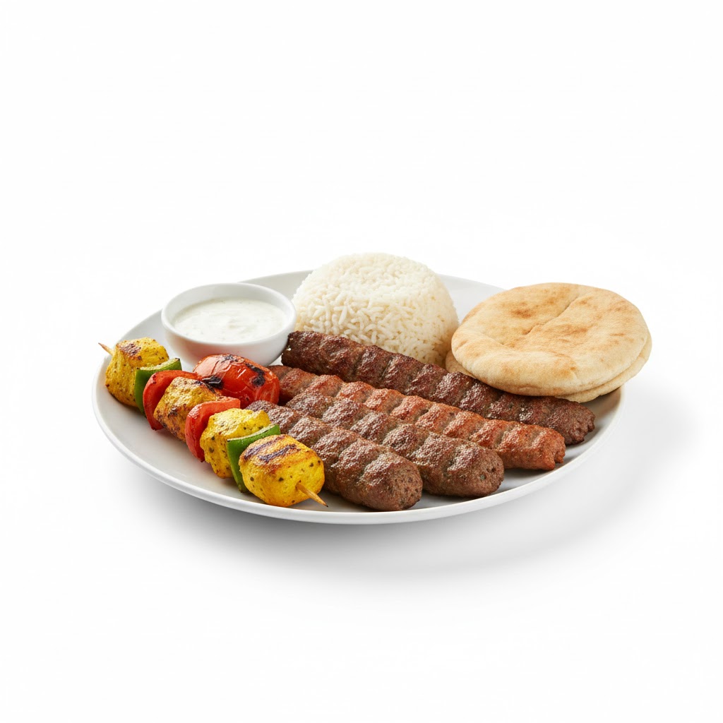 مطعم تاج محل - وجبة ميكس جريل