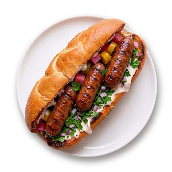 مطعم لودا ويتش - سندوتش سجق