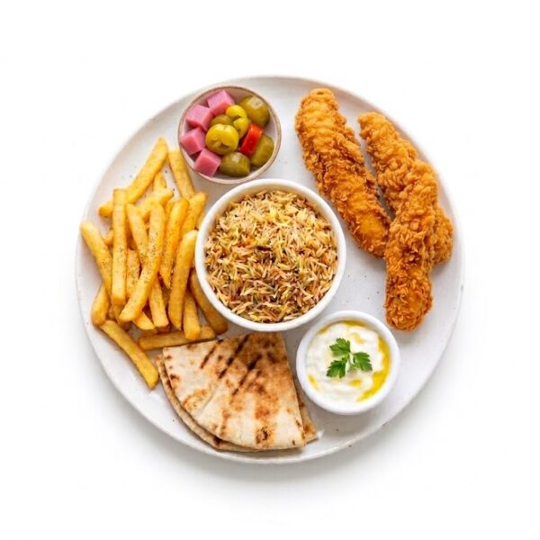 مطعم لودا ويتش - وجبة استربس