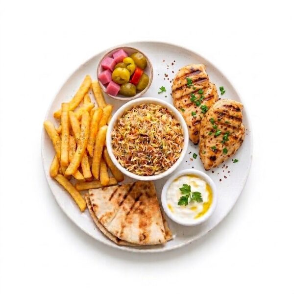 مطعم لودا ويتش - وجبة صدور مشوي