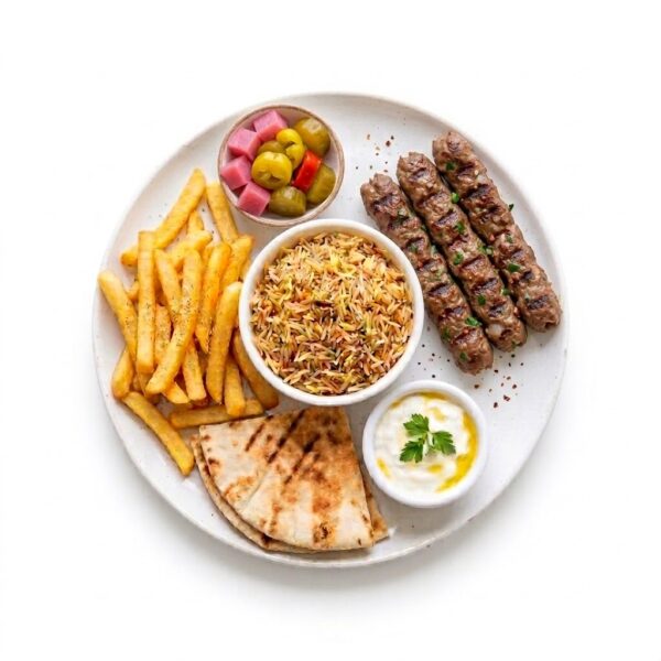 مطعم لودا ويتش - وجبـة كفتة